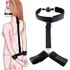 Sex เกมสำหรับผู้ใหญ่ เครื่องราง Gag Slave Handcuff Anklecuffs  เร้าอารมณ์เพศของเล่นผลิตภัณฑ์สำหรับเพศหญิงคู่สาย - e1hlkfsici - ThaiPick
