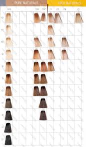 Wella Color Touch Hair Wella Hair Color Chart Blonde