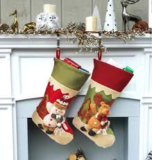 30 adorable diy christmas stockings that'll stun on your mantle. Tebrun Christmas Stocking 18 Large Size Cartoon Snowman Reindeer Handcrafted 3d Plush Christmas Stocking Gift Candy Pouch Bag For Christmas Decorations Party Accessory Set Of 2 Buy Online In Bulgaria At