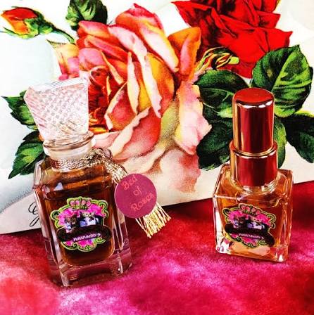 Bed of Roses Organic Natural Perfume – Velvet & Sweet Pea's Purrfumery