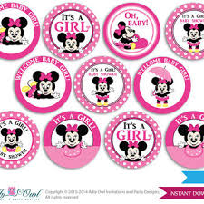 Check out our baby shower labels selection for the very best in unique or custom, handmade pieces from our stickers, labels & tags shops. Girl Minnie Mouse Cupcake Toppers For From Aoprintablesforkids On