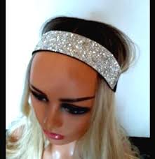 Gold Elastic Headband