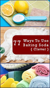 Mix warm water to turn . 77 Practical Uses For Baking Soda Around The House