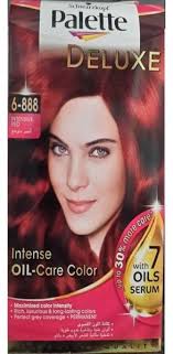 Add fiery luminosity to medium skin tones Shwarzkopf Palette Deluxe Hair Dye 6 888 Intensive Red Price In Egypt Souq Egypt Kanbkam