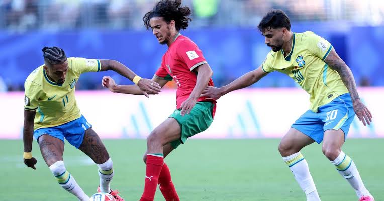 Arsenal and Liverpool hold talks with Lille star Ayyoub Bouaddi after  Morocco heroics vs Brazil - Yahoo Sports