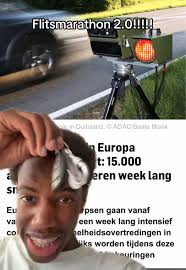 Flitsmarathon: 15.000 Agenten in Nederland