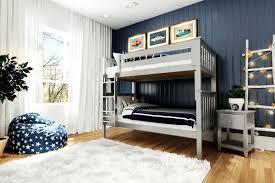 Enjoy free shipping on most. Jackpot Kids Bunk Beds Bristol Twin Twin Bunk Bed In Grey W Straight Ladder Belfort Furniture Bunk Beds