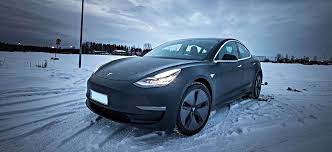 Chrome blackout in matte black vinyl. Matte Black Tesla Model 3 Stunning Photos Wrap Cost And Info