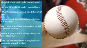 / simply brilliant baseball trivia questions and answers. 55 Baseball Trivia Questions With Answers Quiz