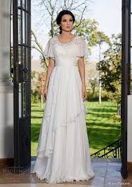 20 Gorgeous Wedding Dresses With Flutter Sleeves Wedding Dress Inspiration Modest Wedding Gowns Wedding Dresses Lace
