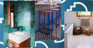 This gorgeous shade of green serves as one of the best background bathroom trends 2022: Inside The Vibrant Tile Trend Curbed