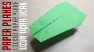 Uzun Ucan Kagit Ucak Yapimi Locked Paper Plane Origami Ucak Bolum 212 Origami Ucak