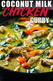 This Chicken Curry With Coconut Milk Recipe Is Easy Healthy And Simple It S A Creamy And Mild Yellow Curry Chicken Recipes Curry Recipes Coconut Milk Curry