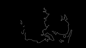 Deutschland karte umriss zum ausdrucken deutschland ist ein land in zentraleuropa und grenzt im norden an dänemark, im osten an polen und die tschechische republik, im süden an österreich und die schweiz, im südwesten an frankreich und luxemburg, sowie im nordwesten an belgien und die. Region Syddanmark Danemark Karte Umriss Animation Stock Footage Videos C Ingomenhard 412551742 Depositphotos