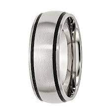 Mens 8mm Stainless Steel Black Rubber Wedding Band 10 No Color Family Rubber Rings Wedding Rubber Wedding Band Mens Wedding Bands Platinum