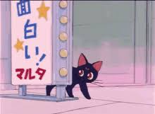 Both names conjure images of space, stars and, in luna's case, the moon. Luna Sailor Moon Gifs Tenor