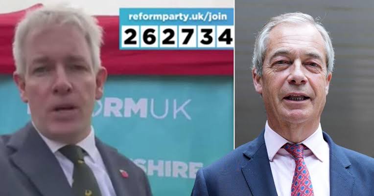 Nigel Farage faces new backlash over Reform MP's 'dinosaur' LGBT remarks :  r/unitedkingdom