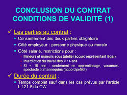 Dès l'âge de 14 ans, un mineur peut travailler pendant ses vacances scolaires. Les Contrats De Travail Ppt Video Online Telecharger