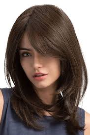 Long Natural Straight Side Fringe Capless Synthetic Wigs 20 Inches Haircuts For Long Hair With Layers Inverted Hairstyles Side Fringe Haircuts