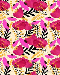 Adjusting your design ready for print. Vibrant Floral Wallpaper Photographic Print By Mathisdesigns Floral Wallpaper Floral Artwork Wallpaper