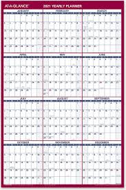 At a glance calendars education! 2021 Erasable Wall Calendar By At A Glance 48 X 32 Swift Calendars