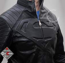 Superman Smallville Black Leather Jacket Superman Thanksgiving Shopping Sale Discount Celebrities Leather Jacket Leather Jacket Black Leather Jacket