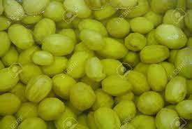 3 buah jeruk limau, potong menjadi dua bagian. Nutmeg Pickled Jeruk Buah Pala Was Famous In Penang Malaysia Stock Photo Picture And Royalty Free Image Image 36908449
