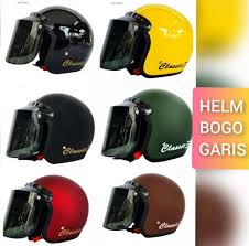 Bogo dewasa classic garis kaca datar / kaca. Kaca Bogo Jual Beli Helm Murah Cari Helm Di Indonesia Olx Co Id