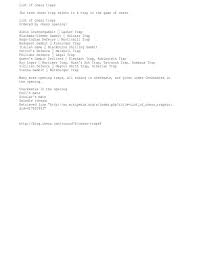 An exeter junior chess club booklet. Chess Traps