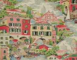 Designer fabrics including silk, linen, wool, and velvet. Venice Italy Fabric Pink Toile Contemporary Drapery Fabric By Brick House Fabrics Houzz