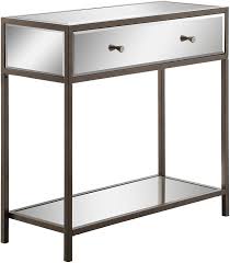 Then, collect the medallion of avarice. Amazon Com Osp Home Furnishings Marquis Foyer Table Mirrored Furniture Decor