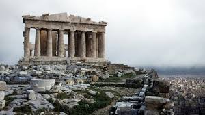 It consisted of a single chamber and a portico with three simple columns. Parthenon History