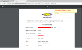 Panduan Menyemak Status Pembelian Ssm