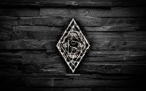 Borussia monchengladbach wallpaper hd is a 1600x1000 hd wallpaper picture for your desktop, tablet or smartphone. Borussia Monchengladbach Fc Fiery Logo Bundesliga Black Wooden Background Hd Wallpaper Peakpx