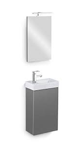 Offerta Di Oggi Galdem Bad Set Cube Gaste Wc Set Gastebad Badmobel Waschbecken Unterschrank Keramikwaschbecken Waschtisch Spiegel L Cube Vanity Single Vanity