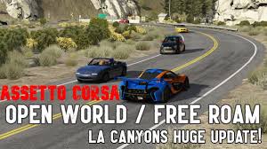 Assetto Corsa S Best Free Roam La Canyons V1 2 Preview Youtube