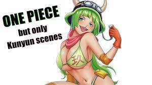 One piece but only Kunyun scenes - YouTube