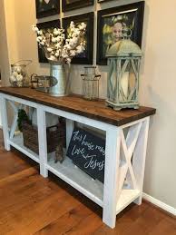 37 The Console Table Flowers Diaries In 2020 Entry Table Decor Farmhouse Entryway Table Foyer Decor