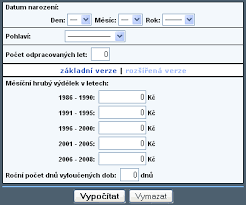 Důchodová kalkulačka pro odchod do důchodu aktuální k roku 2018, 2019, 2020 kalkulačka počítá nárok na předčasný důchod i řádný starobní důchod. Projekty Tvorba Www Stranek A Aplikaci Lrsoftware Cz It Sluzby