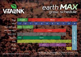 Earth Max Vitalink Growth Chart