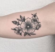 Ink Tattoo Floral Tattoos Black Tattoos Piercing Tattoo