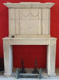 Cheminee Louis Xvi Avec Trumeau En Pierre De Richemont En Vente Chez Atelier Alain Bidal Trumeau Cheminees Anciennes Decoration Interieure Et Exterieure