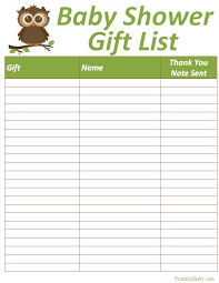 Mar 29, 2016 · this baby shower mad libs game is available as a free printable in three different colors: Printable Baby Shower Gift List Tracker Sheet Baby Shower Gift List Baby Shower Planning Checklist Baby Shower Planning List