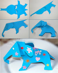 Per decorare casa, sfornare dolcetti spaventosi e. Elefante Di Carta Origami