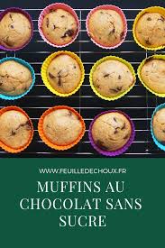 Muffins Au Chocolat Sans Sucre Chocolat Sans Sucre Muffin Chocolat Muffins