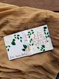 Hand Painted Bible Personalized Bible Wedding Bible Etsy Hand Painted Bible Custom Bible Personalized Bible