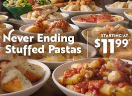Olive garden is also one of the most early dinner duos are offered from 3 to 5 p.m. Olive Garden Endless Stuffed Pasta 11 99 Eatdrinkdeals