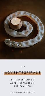 Adventsspirale Selbst Machen Der Achtsame Adventskalender Rezept Adventkalender Selbstgemachter Kalender Weihnachten Adventskalender