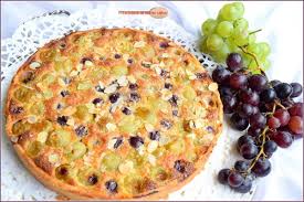 Tarte Aux Raisins Frais Et Creme D Amandes Tarte Aux Raisins Recette Raisin Tarte Aux Fruits
