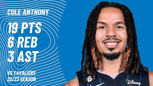 Cole Anthony vs Cleveland Cavaliers